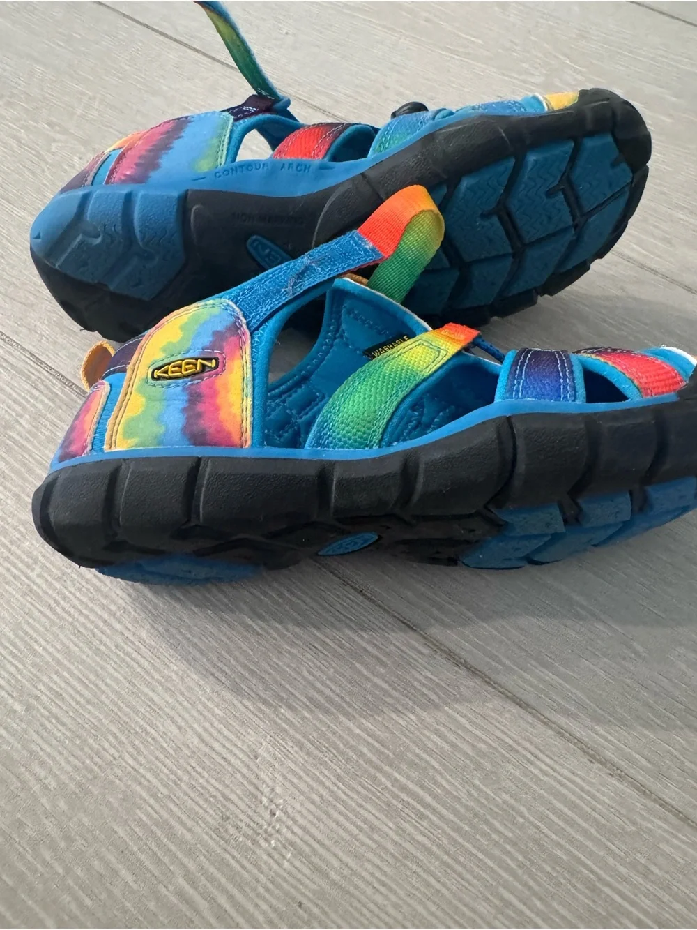 Keen Kids' Seacamp 2 CNX Sandal — Turquoise Tie-Dye